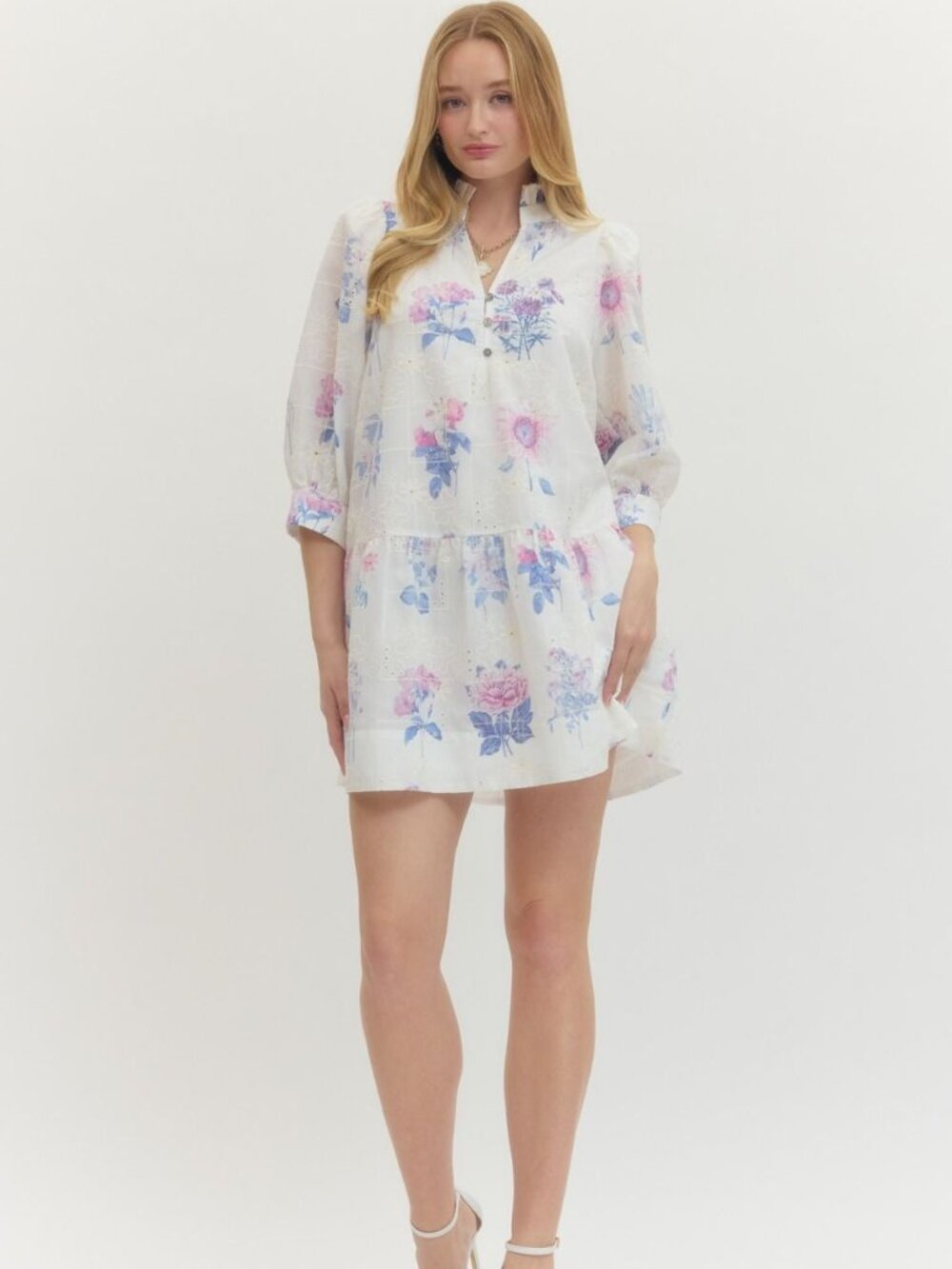 Lilly Eyelet Mini Dress